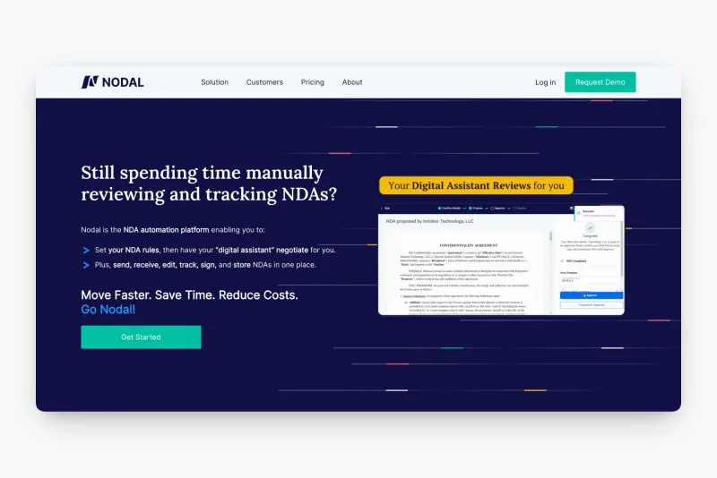Screenshot of Nodal Solutions